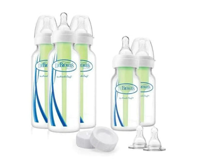 Set 5 Biberones Option + Dr. Browns