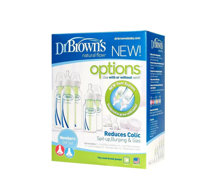 Set 5 Biberones Option + Dr. Browns