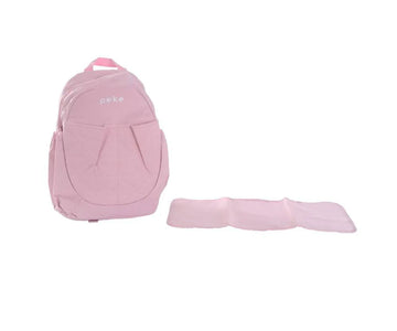 Pañalera/ Cambiador  / Mochila Pink Peke