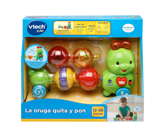 Juguete Oruga Quita Y Pon Vtech