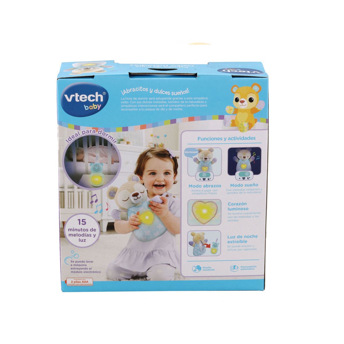 Peluche De Cuna Osito Melodioso