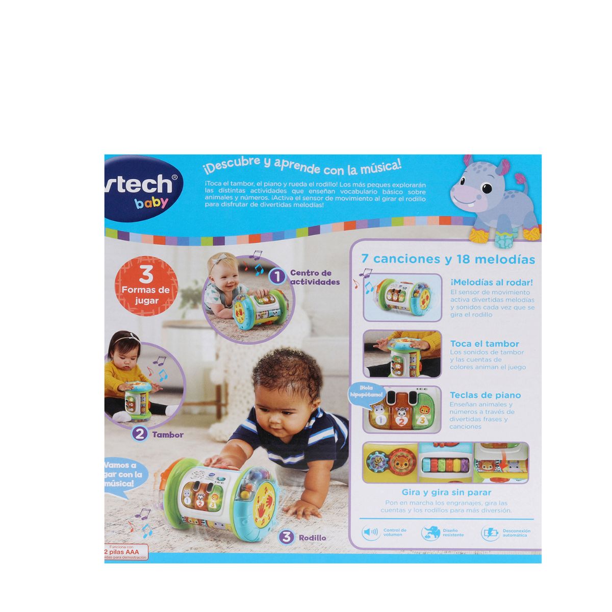 Rodillo mágico 3 en 1 multi actividades