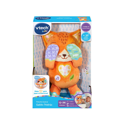 Peluche Musical Gatito Tristras