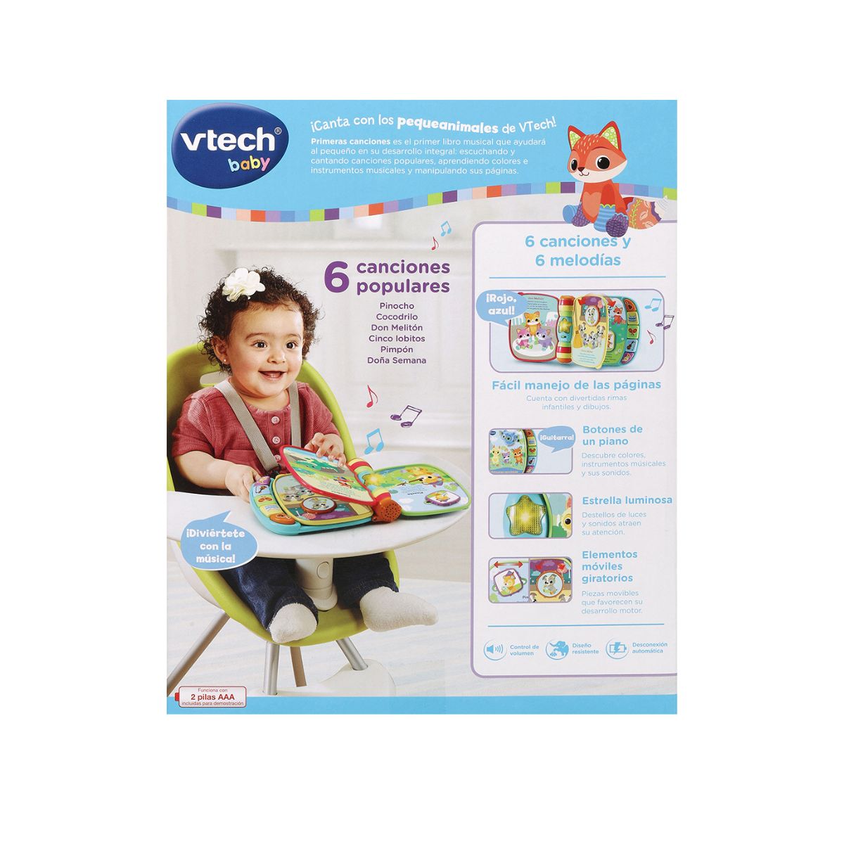 Libro primeras canciones | Azul