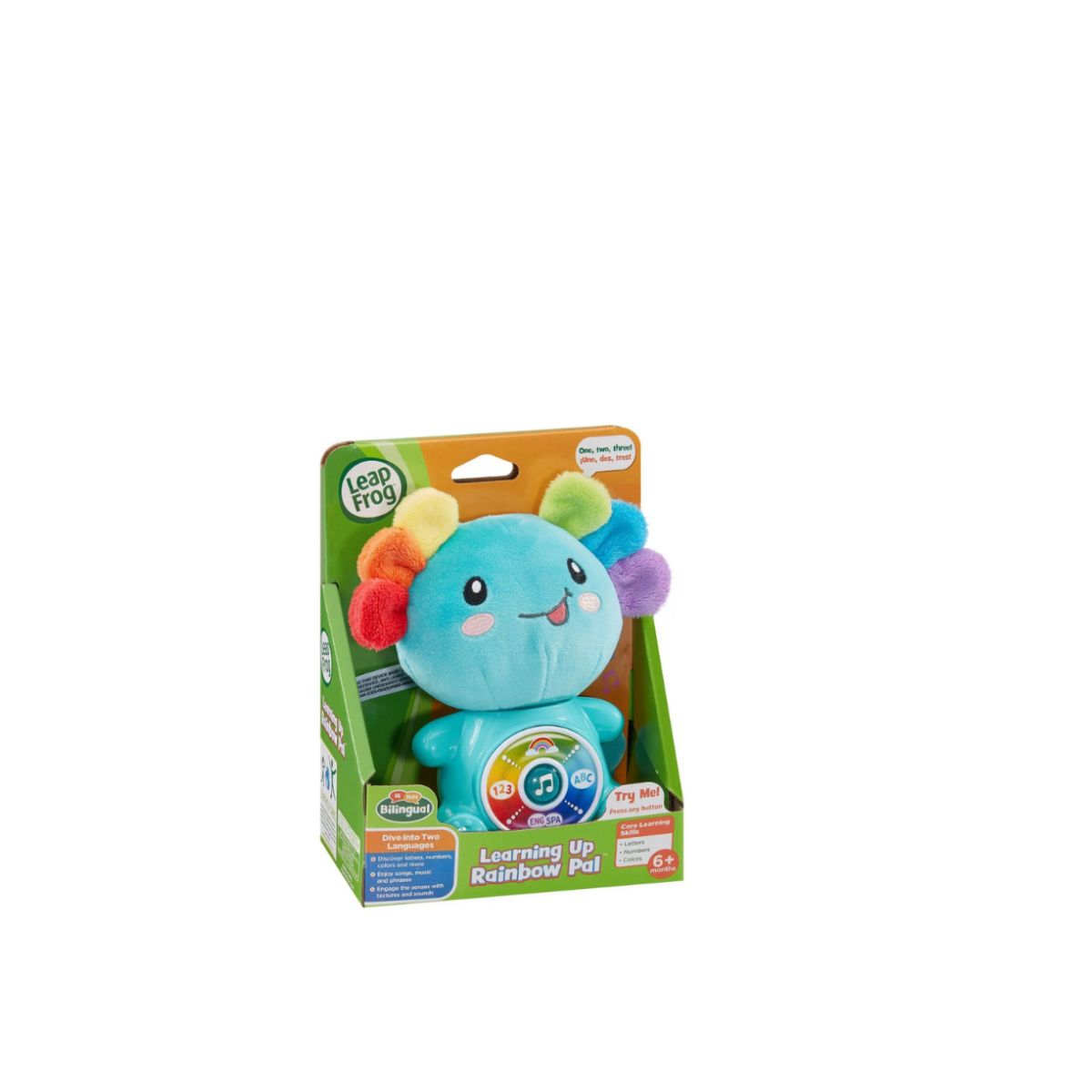 Peluche Bilingue Learning Up Rainbow Pal