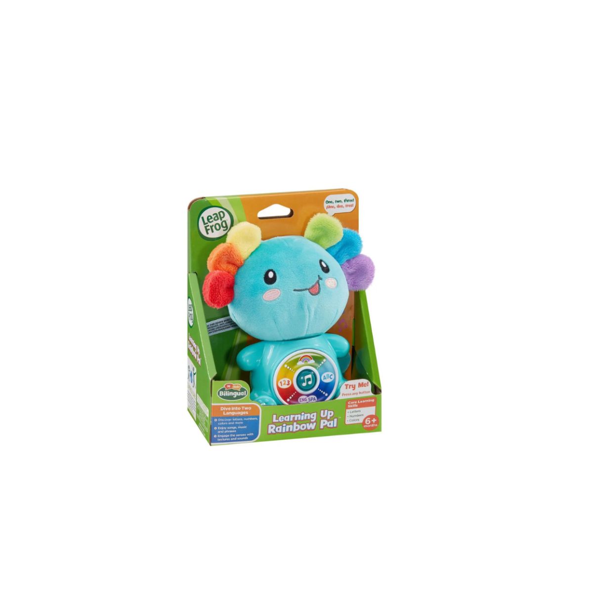 Peluche Bilingue Learning Up Rainbow Pal