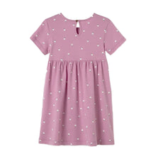 Vestido estampado rosa