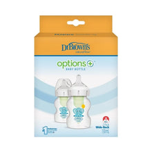 Biberones Option Boca Ancha 5oz Elephant X2