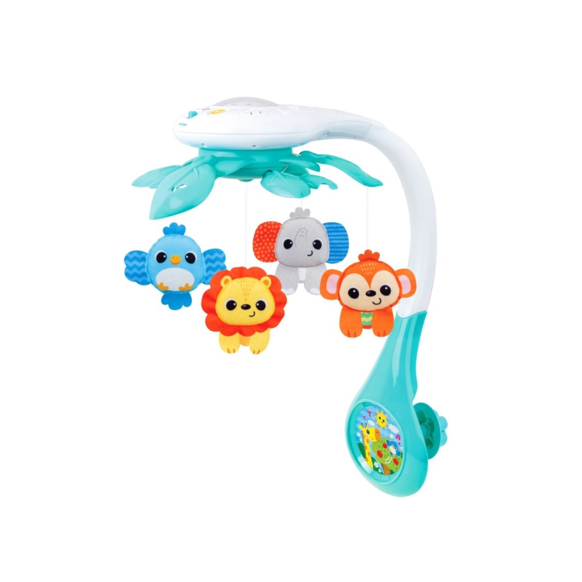 Móvil proyector animales jungla