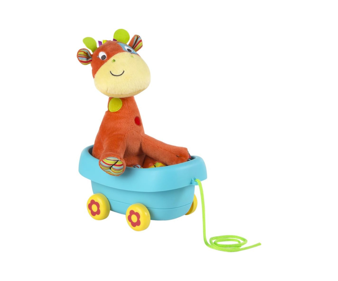 Juguete Jirafa En Carretilla Winfun