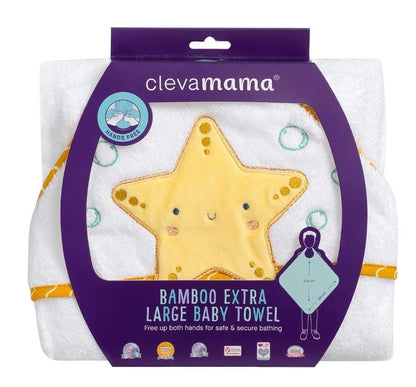 Toalla Bamboo Con Capucha Clevamama