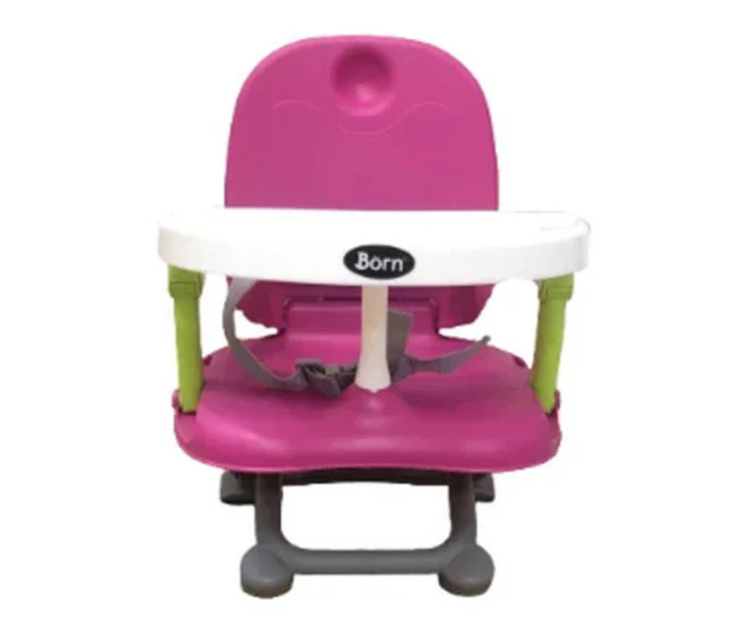 Asiento Elevador Para Comer Rosado