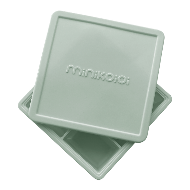 Recipiete de silicona para almacenar pure