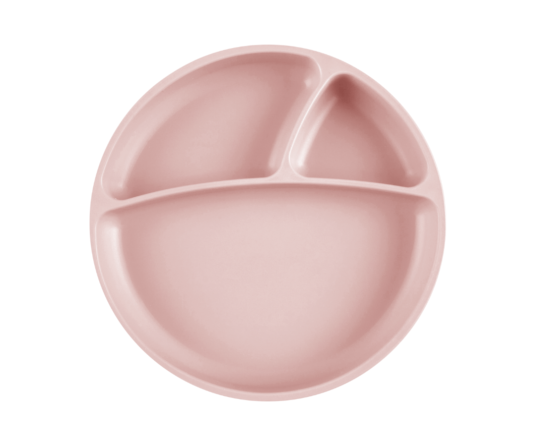 Plato Con Divisiones Rosado Minikoioi