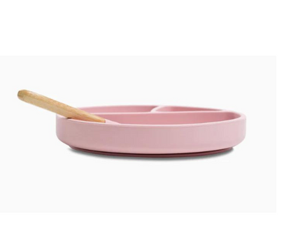 Plato Con Divisiones Rosado Minikoioi