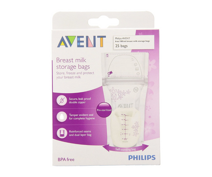 Fundas Pre-Esterilizadas Leche X 25 Avent