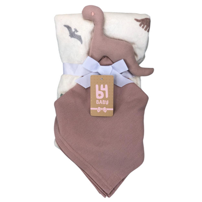 Cobija Con Manta De Apego B4 Baby | Rosa