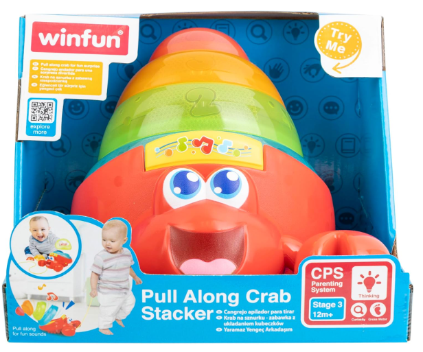 Apilador de cangrejo con arrastre