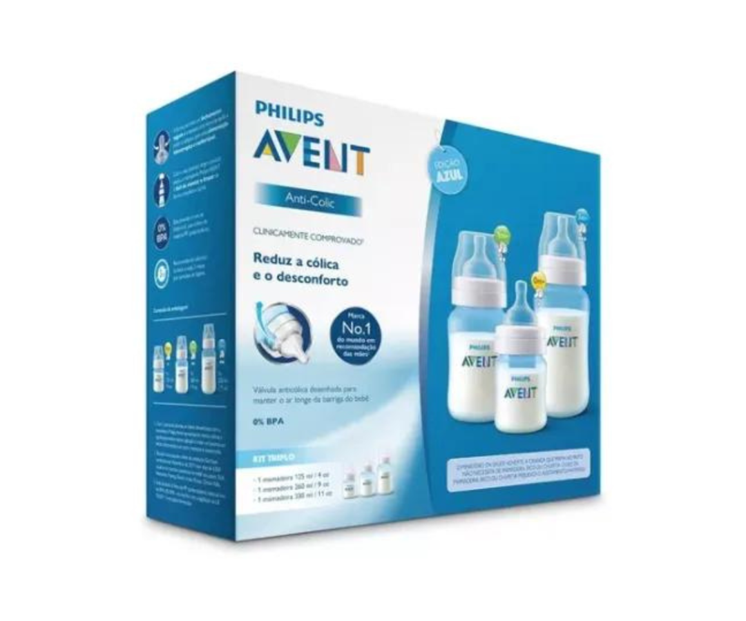Set Biberones Anticólico Avent