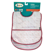 Baberos impermeables con bolsillo