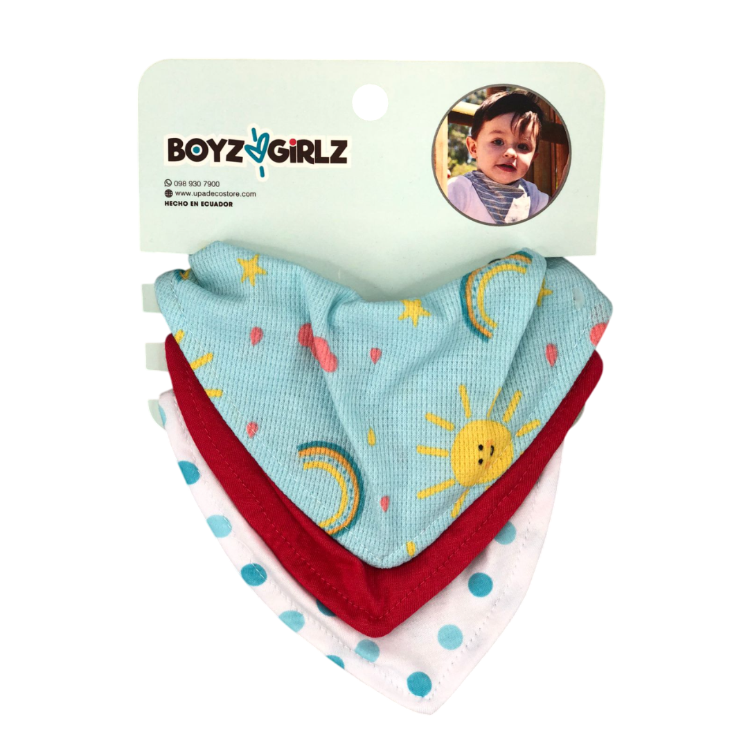 Set bandanas x3
