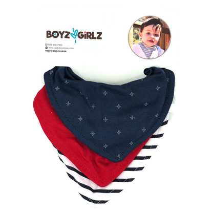 Set bandanas x3