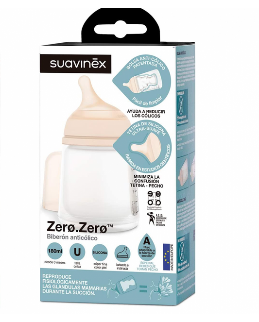 Biberón ZERØ.ZERØ Suavinex