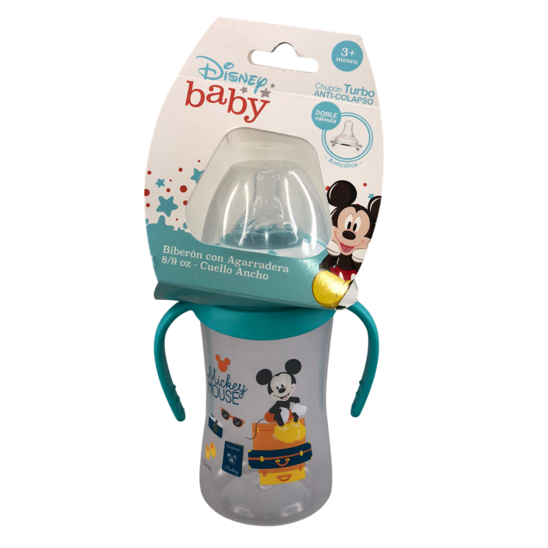 Biberón Disney Con Agarradera 8 Onzas | Mickye Disney