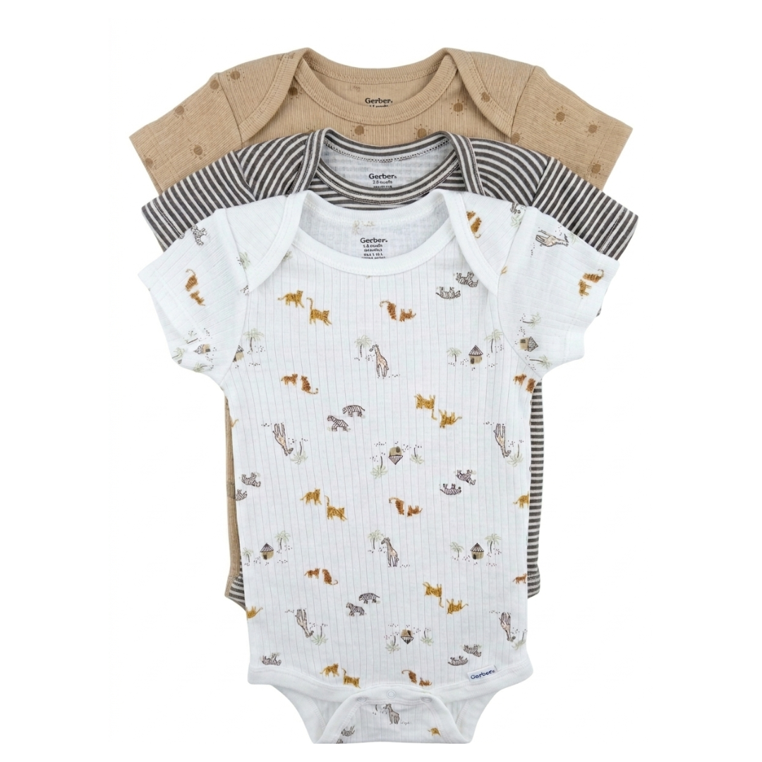 Set de 3 Bodys| 3 a 6 meses
