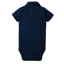 Body polo niño azul