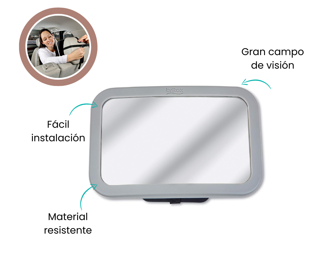 Espejo Para Asiento Trasero Britax – Bebemundo