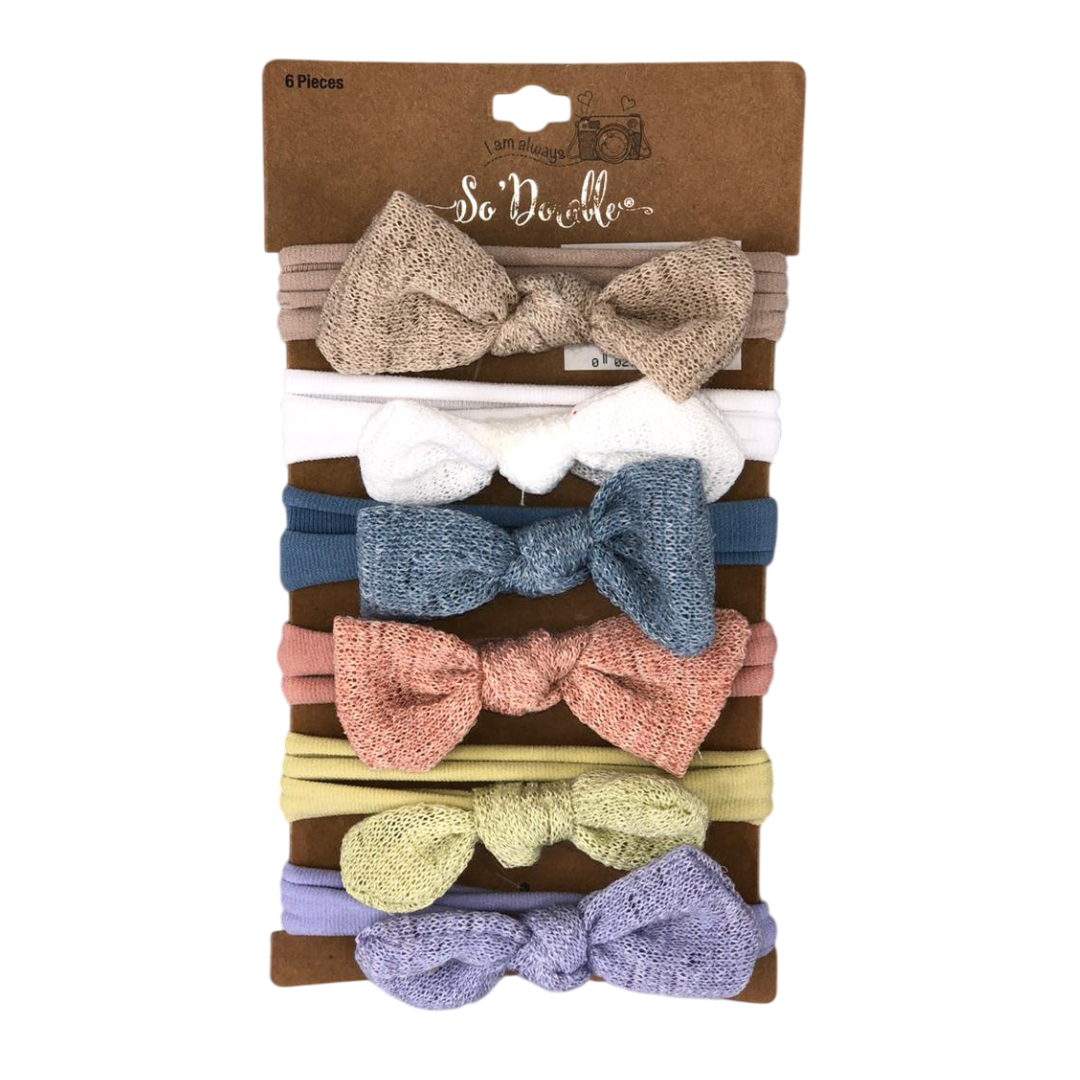 Cintillos de colores x6