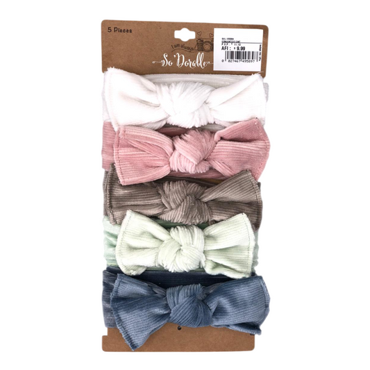 Cintillos de colores x5