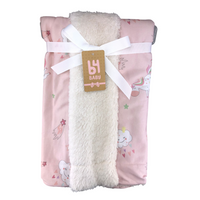 Cobija Afelpada |Unicornio B4 Baby