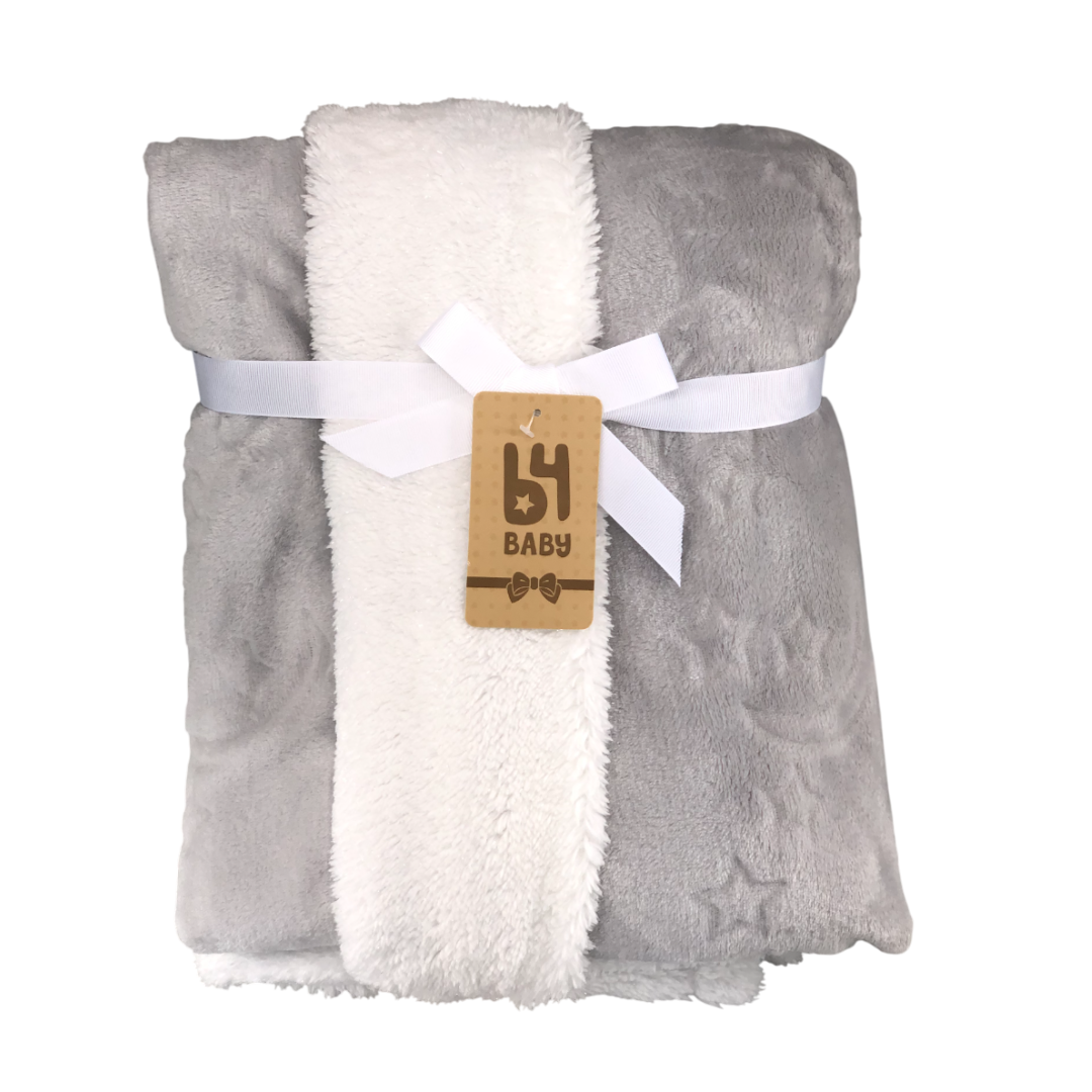 Cobija Afelpada | Gris B4 Baby