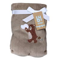 Cobija Con Tierno Diseño | Osito B4 Baby