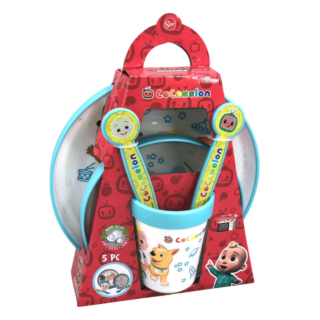 Set de 5 piezas para alimentación Disney