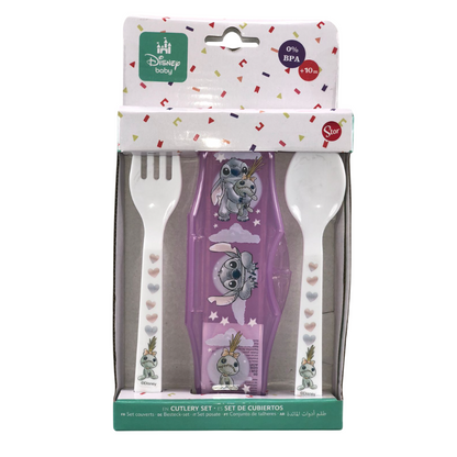 Set De Cubiertos Con Estuche Disney