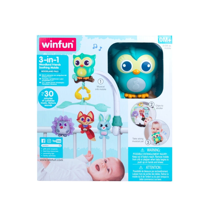 Movil Portatil Woodland  Friends Winfun