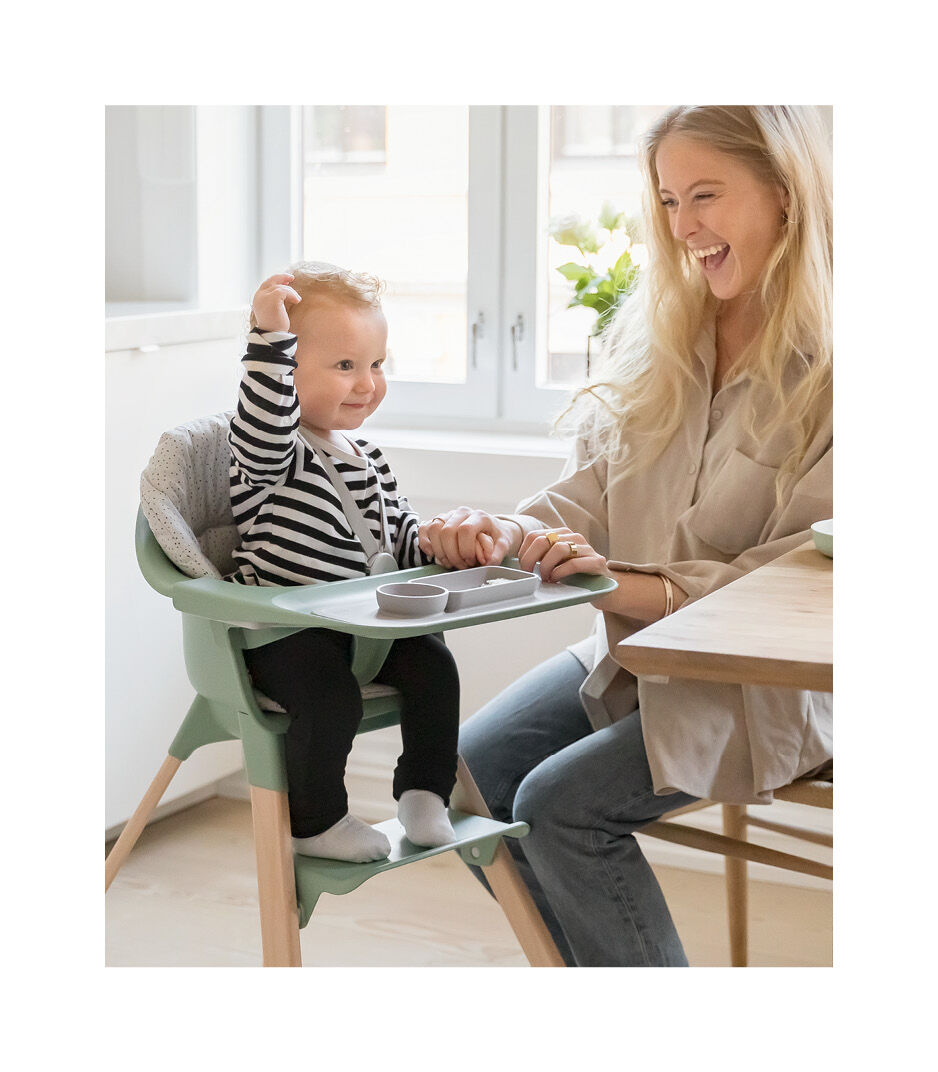 silla de comer stokke Silla de comer Clikk Verde Stokke – Bebemundo