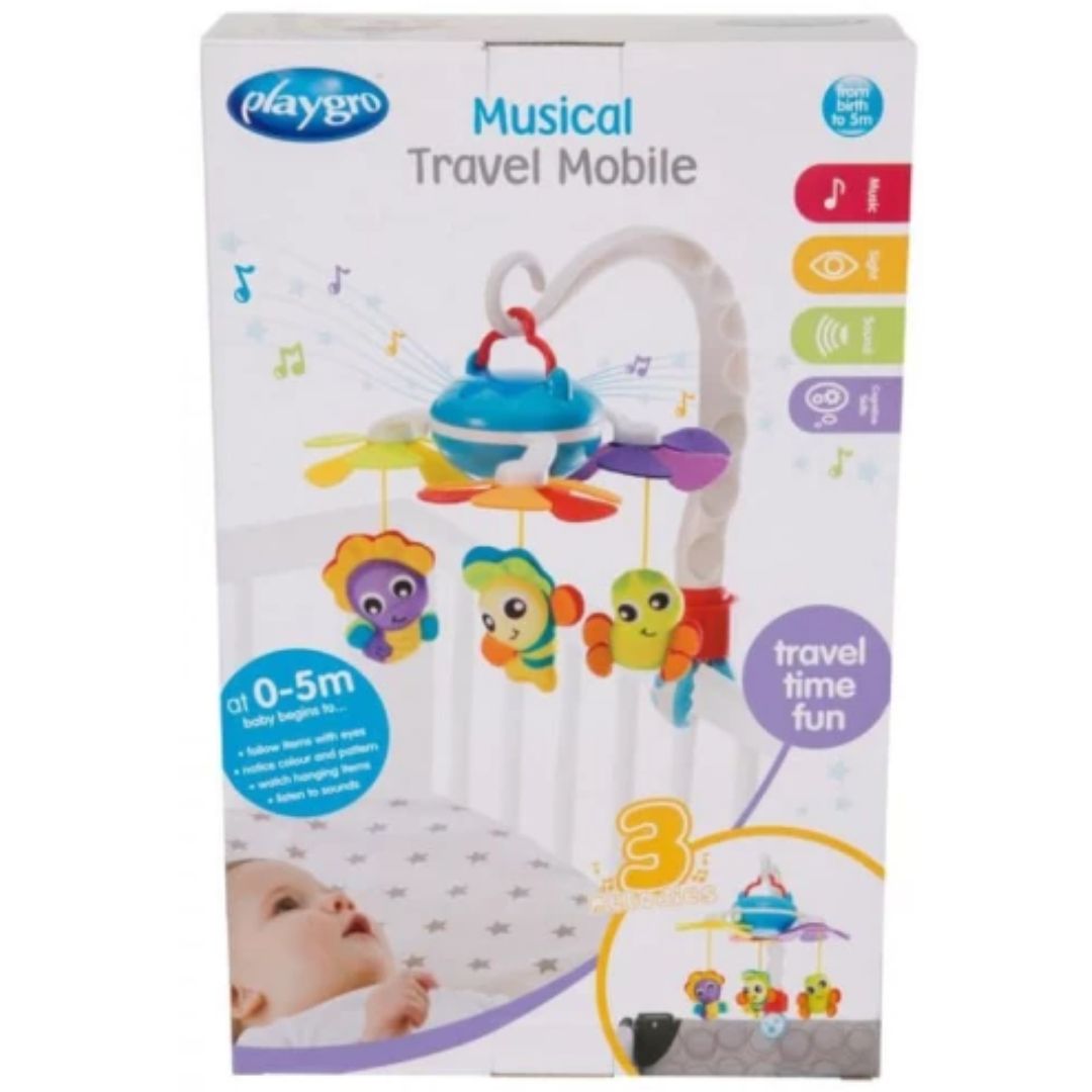 Móvil musical portátil