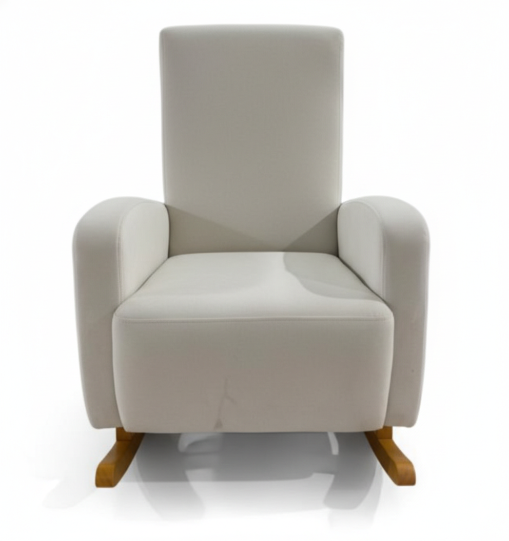 Silla Mecedora Lau Marfil