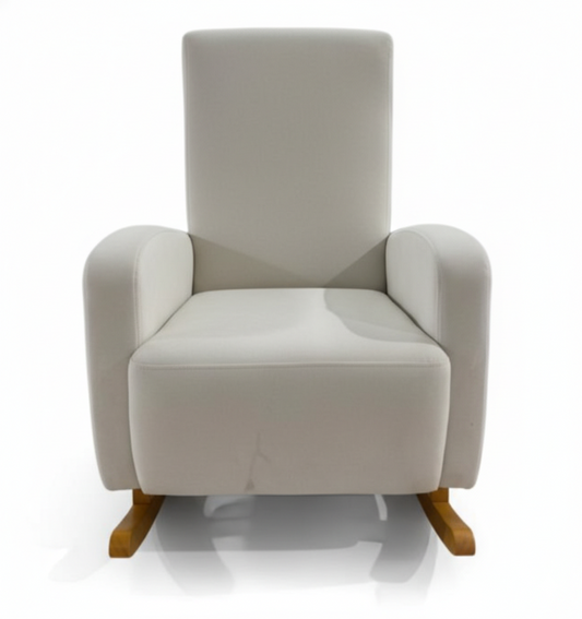 Silla Mecedora Lau Marfil