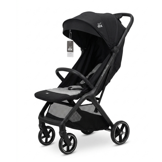 Born dlx montpellier autofolding stroller grey