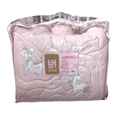 Juego de cuna unicornio