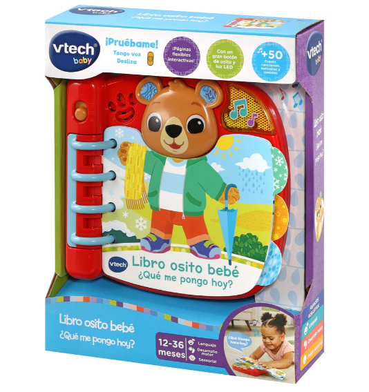 Libro osito bebé Vtech