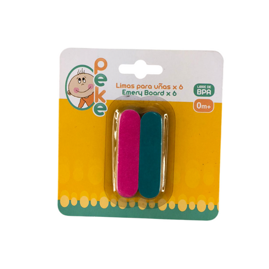 Lima para uñas x 6