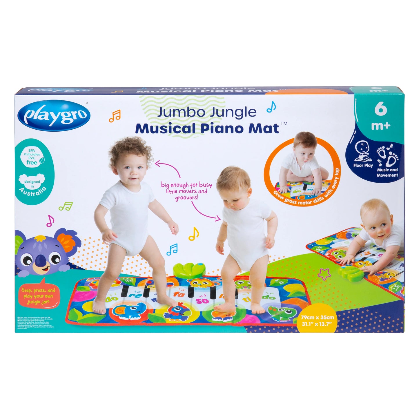 Piano Musical Alfombra Jungle