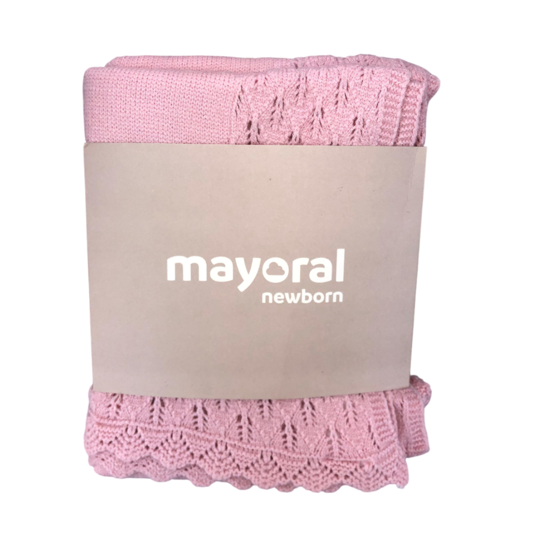 Manta Tejida | Rosado Mayoral