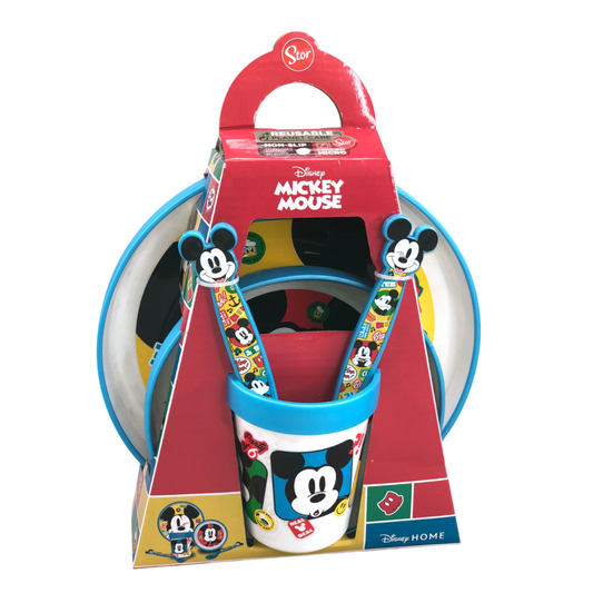 Set de 5 piezas para alimentación Disney